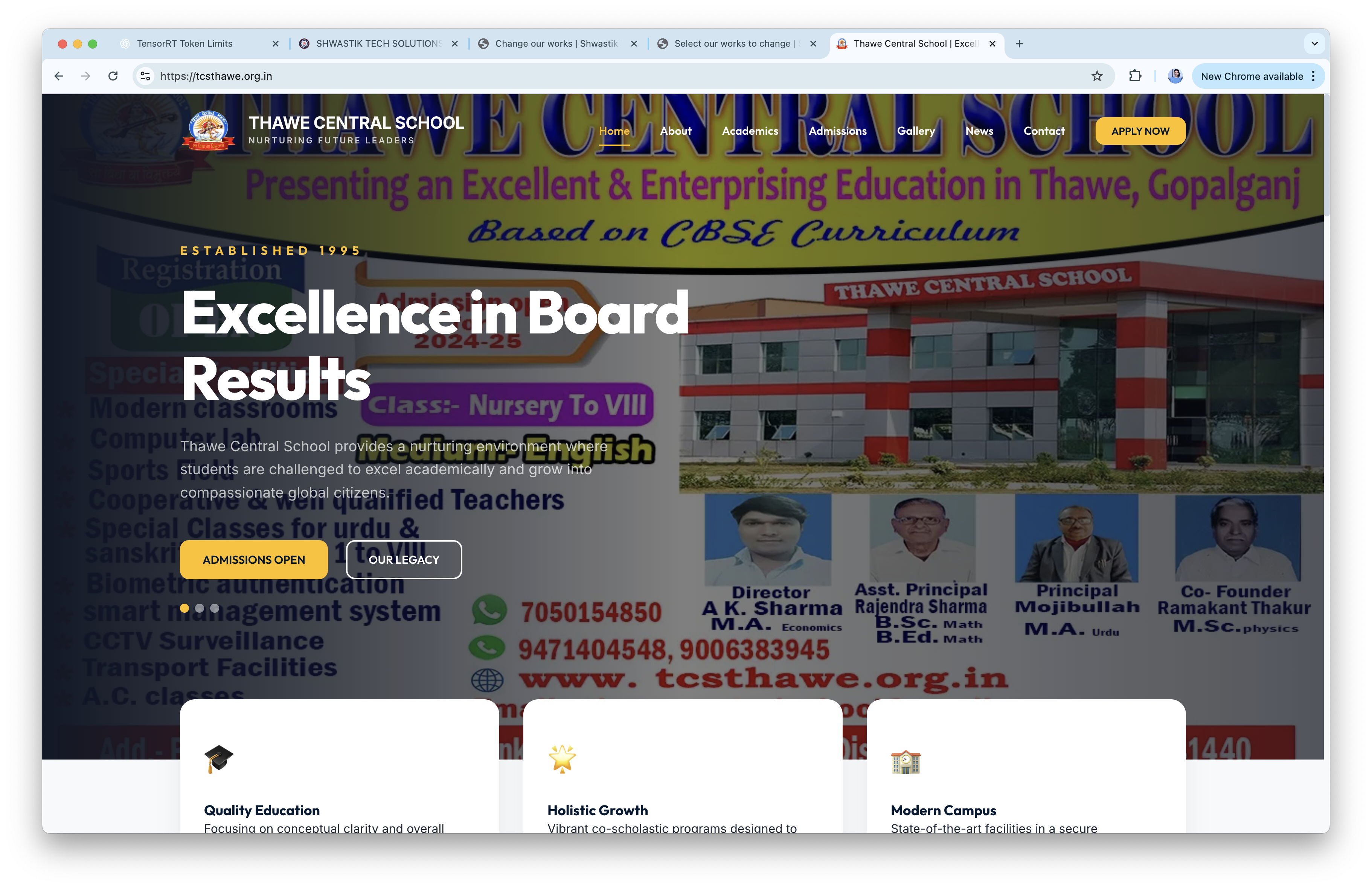 THAWE CENTRAL SCHOOL